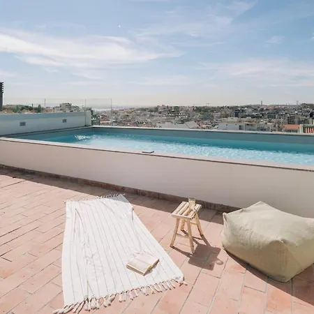 Bianco - 1 Bedroom And Pool In Santo Antonio * Lisbon